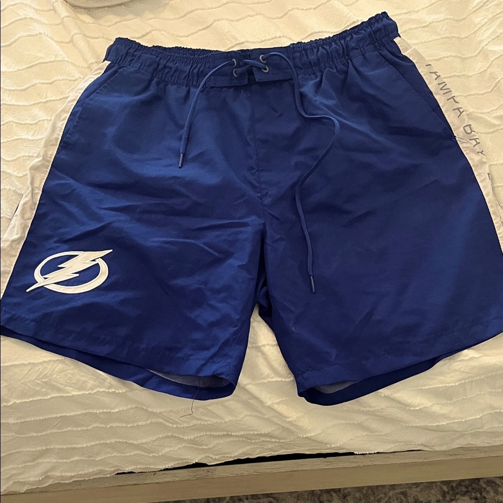 NHL Blue Swim Trunks